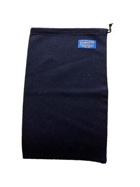 Pendleton Dust Bag Shoe Bag Wool Draw String 15” X 9” OS